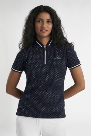 CAMILLA PRINTED SS NAVY
