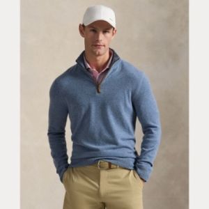 CASHMERE SWEATER HZ BLUE 
