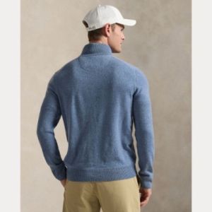 CASHMERE SWEATER HZ BLUE 