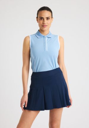 NICKY PLEATED NAVY